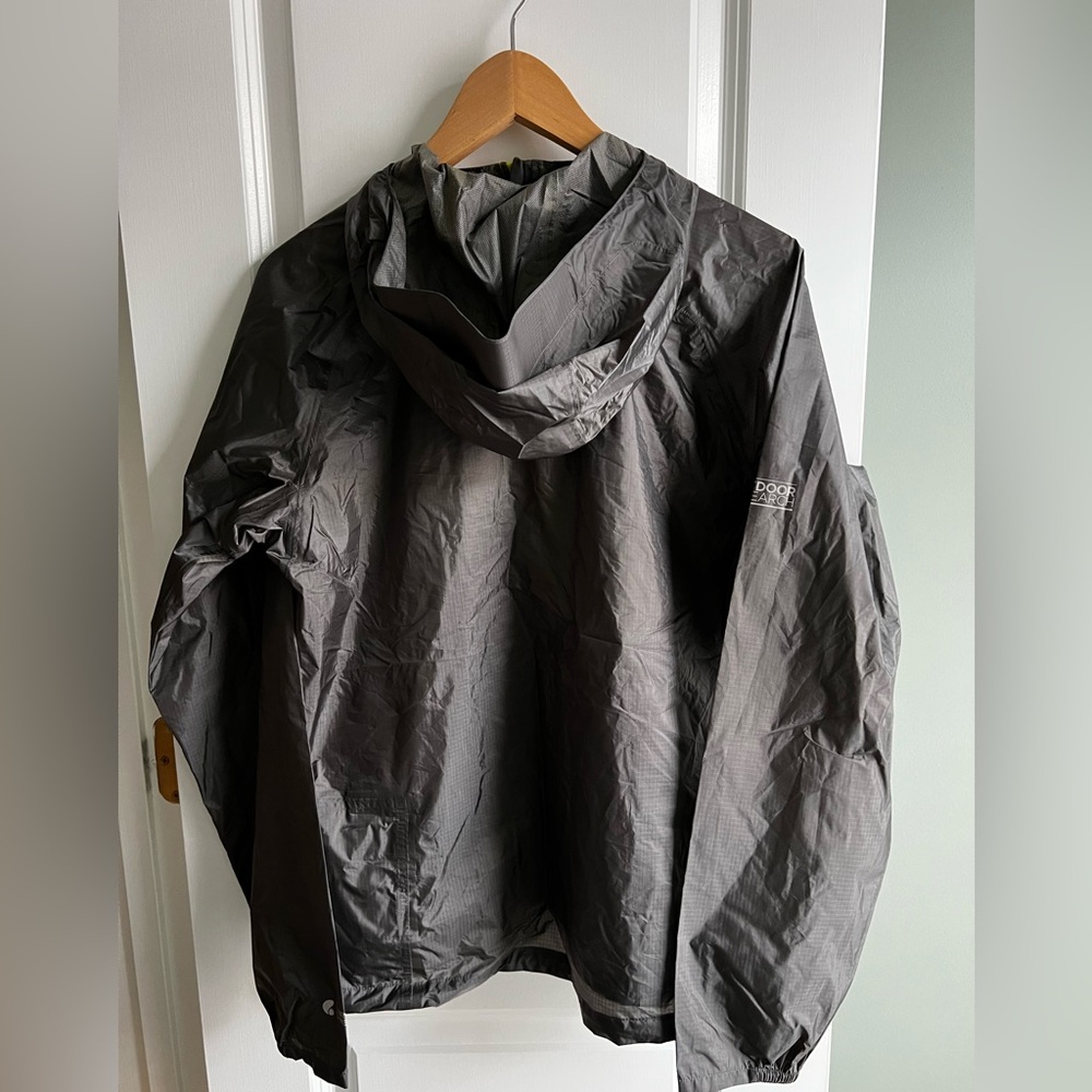 Outdoor Research Helium II Rain Jacket Men’s Small Gray Lightweight Packable - Picture 3 of 14